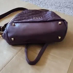 Dkny | Bags | Dkny Allure Burgundy Quilted Backpack | Poshmark display picture 1